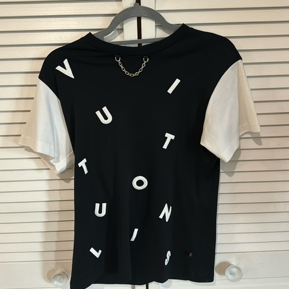 Black and white Louis Vuitton shirt
